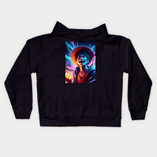 Luffy D monkey Kids Hoodie